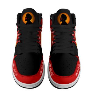 The Weeknd Air Jordan 1 High Top Shoes2B2 tViyG