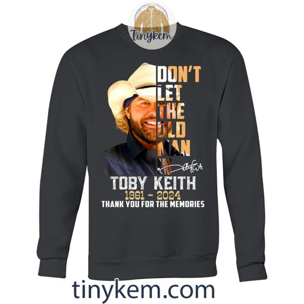 Toby Keith Shirt Two Sides Printed: Rest In Peace Cowboy