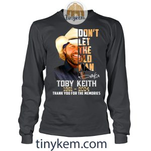 Toby Keith Shirt Two Sides Printed Rest In Peace Cowboy2B4 VYitB