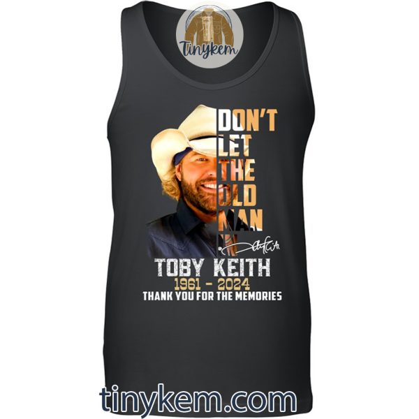 Toby Keith Shirt Two Sides Printed: Rest In Peace Cowboy