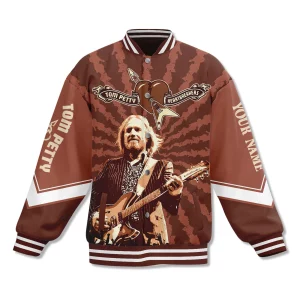 Tom Petty Wildflowers Customized Baseball Jacket