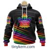 Tampa Bay Lightning With LGBT Pride Design Tshirt, Hoodie, Sweatshirt