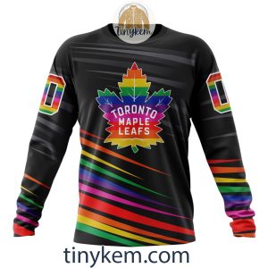 Toronto Maple Leafs With LGBT Pride Design Tshirt Hoodie Sweatshirt2B4 cAZLr