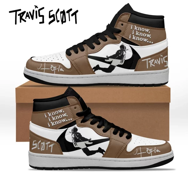 Travis Scott Air Jordan 1 High Top Shoes