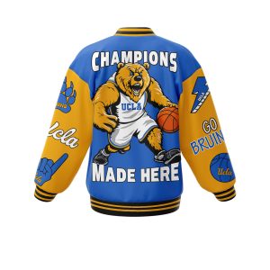 UCLA Bruins Baseball Jacket Champions Made Here2B3 0hLdd
