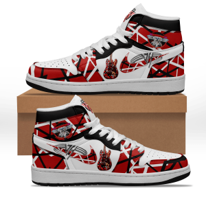Van Halen Air Jordan 1 High Top Shoes2B3 qWWiP