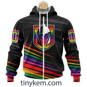 Vegas Golden Knights With LGBT Pride Design Tshirt Hoodie Sweatshirt2B2 Dj3qH