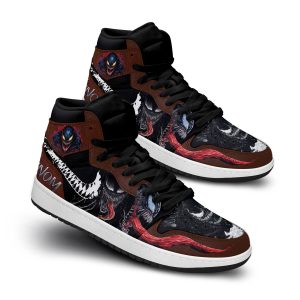 Venom Air Jordan 1 High Top Shoes