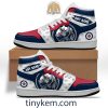 Washington Capitals With Team Mascot Customized Air Jordan 1 Sneaker