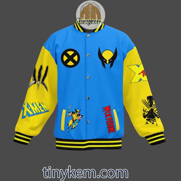 Wolverine X-men Baseball Jacket