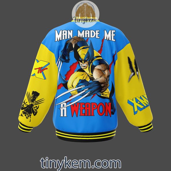 Wolverine X-men Baseball Jacket