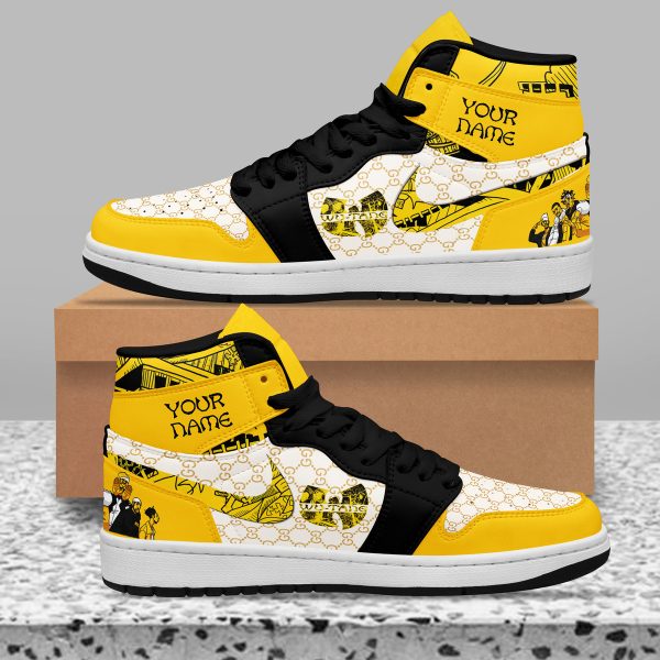 Wu-Tang Clan Air Jordan 1 High Top Shoes
