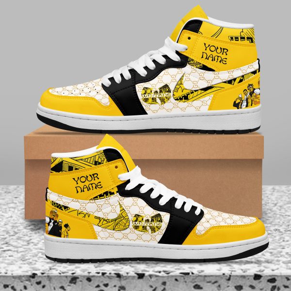 Wu-Tang Clan Air Jordan 1 High Top Shoes