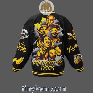 Wu tang Clan Baseball Jacket Protect Ya Neck2B3 wnuRe