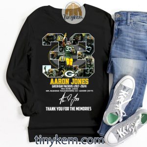 Aaron Jones Leaving Packers After 7 Seasons Tshirt2B3 bH6zo