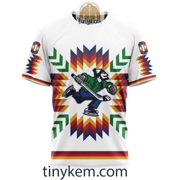 Abbotsford Canucks Native Pattern Design Hoodie, Tshirt, Sweatshirt