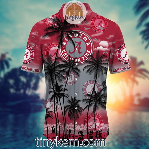 Alabama Crimson Tide Summer Coconut Hawaiian Shirt