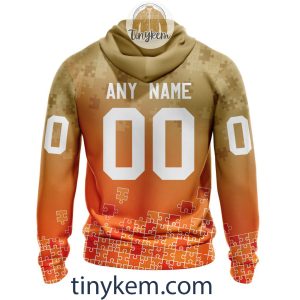 Anaheim Ducks Customized Tshirt Hoodie With Autism Awareness 2024 Design2B3 G3Gng