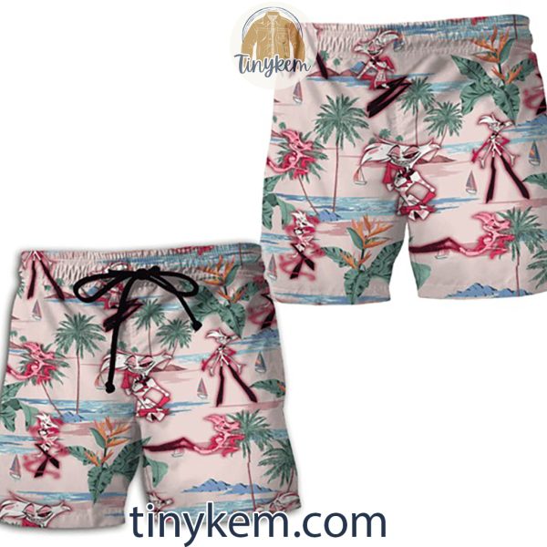 Angel Dust Hawaiian Shirt and Beach Shorts