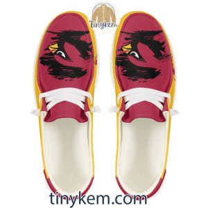 Arizona Cardinals Dude Canvas Loafer Shoes2B11 WntUQ
