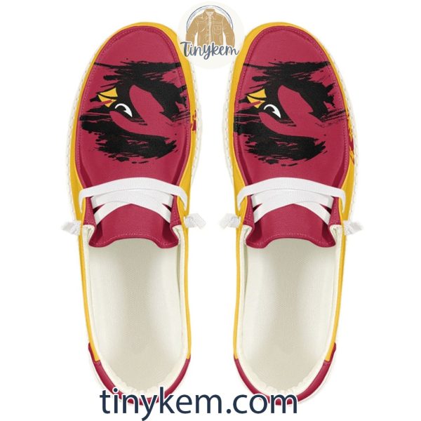 Arizona Cardinals Dude Canvas Loafer Shoes