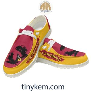 Arizona Cardinals Dude Canvas Loafer Shoes2B12 0jXBA