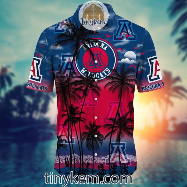 Arizona Wildcats Summer Coconut Hawaiian Shirt