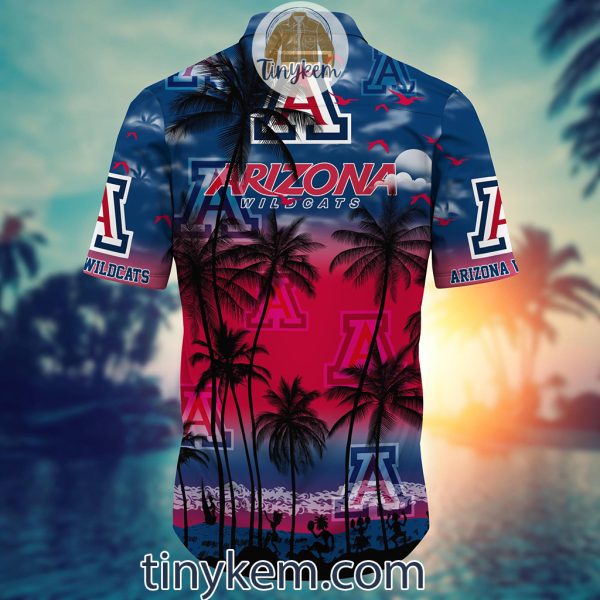 Arizona Wildcats Summer Coconut Hawaiian Shirt