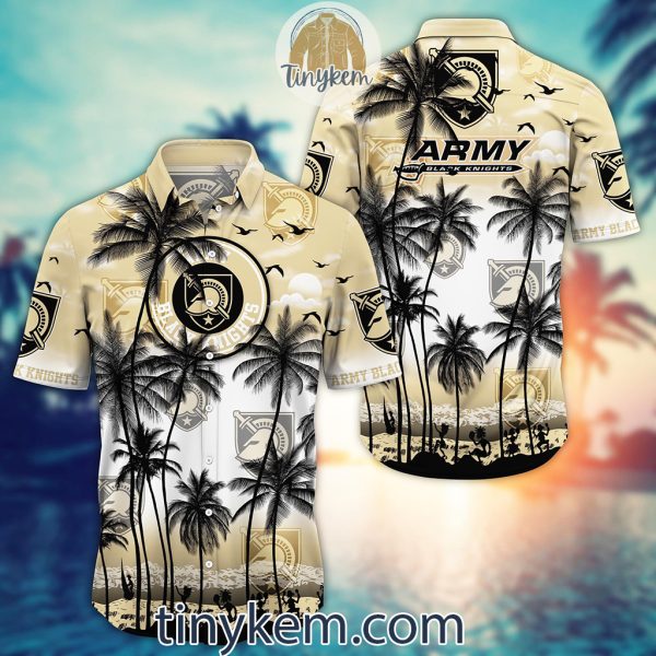 Army Black Knights Summer Coconut Hawaiian Shirt