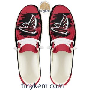 Atlanta Falcons Dude Canvas Loafer Shoes2B3 i2qMQ