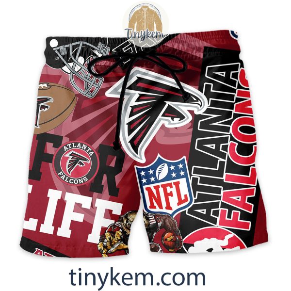 Atlanta Falcons Hawaiian Shirt and Beach Shorts
