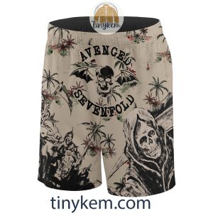 Avenged Sevenfold Beach Shorts
