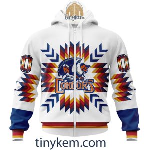 Bakersfield Condors Native Pattern Design Hoodie Tshirt Sweatshirt2B2 J0gud