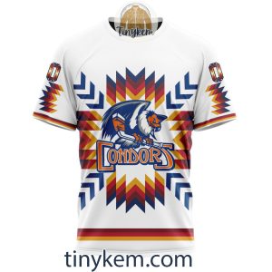 Bakersfield Condors Native Pattern Design Hoodie Tshirt Sweatshirt2B6 bHMvX