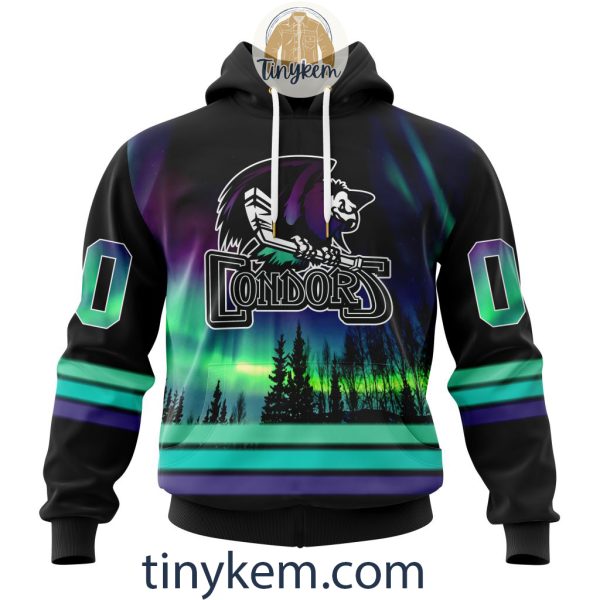 Bakersfield Condors Northern Lights Hoodie, Tshirt, Sweatshirt