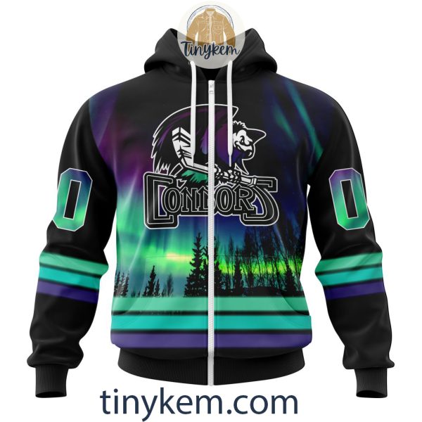 Bakersfield Condors Northern Lights Hoodie, Tshirt, Sweatshirt