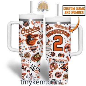 Baltimore Orioles Customized 40 Oz Tumbler2B6 6UeEX