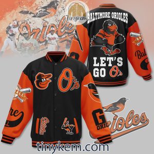 Baltimore Orioles Zipper Hoodie: Let’s Go O’s