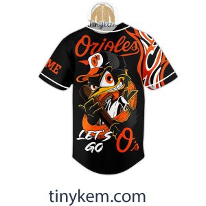 Baltimore Orioles Customized Baseball Jersey Lets Go Os2B3 2Cvpw