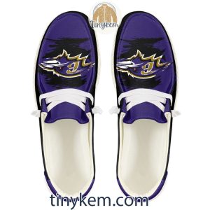 Baltimore Ravens Dude Canvas Loafer Shoes2B5 0AcMq