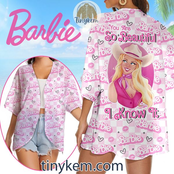 Barbie Kimono Beach