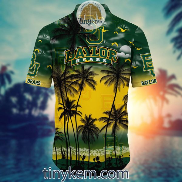 Baylor Bears Summer Coconut Hawaiian Shirt