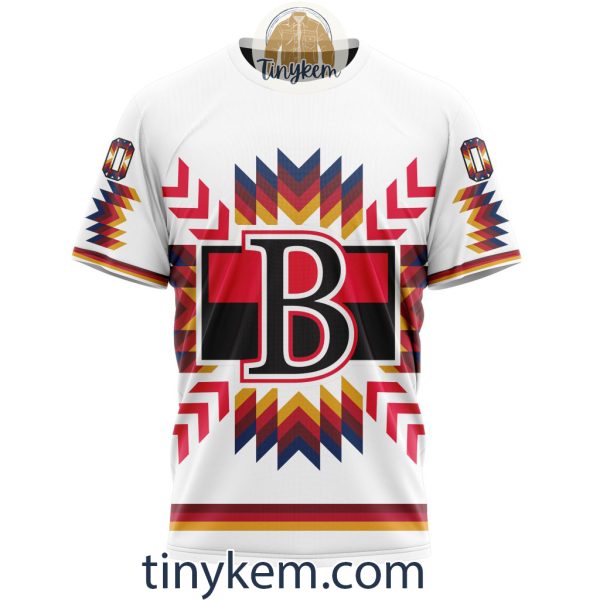Belleville Senators Native Pattern Design Hoodie, Tshirt, Sweatshirt