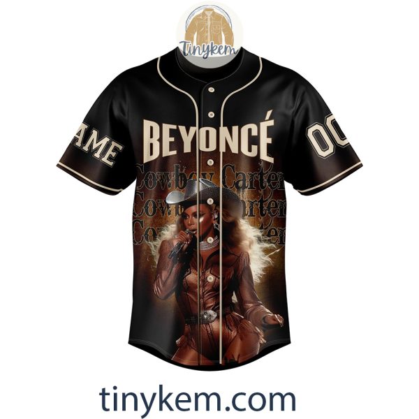 Beyonce Cowboy Carter Customized Baseball Jersey