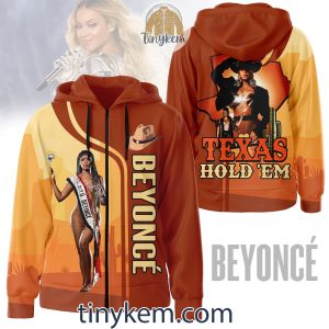 Beyonce Cowboy Zipper Hoodie: Texas Hold ‘Em
