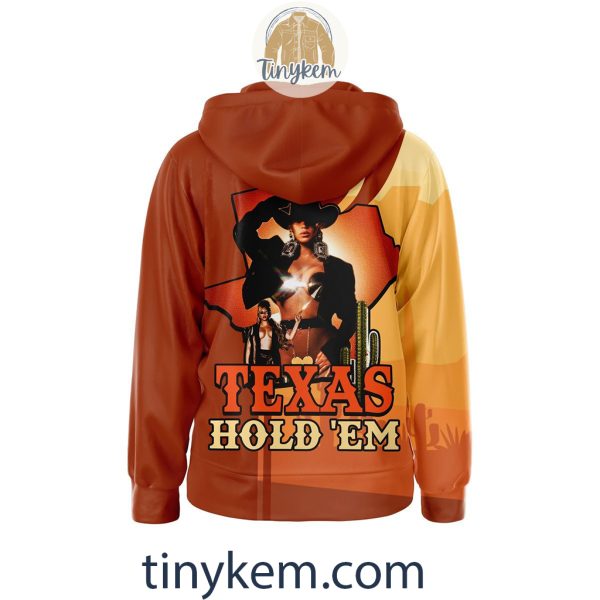 Beyonce Cowboy Zipper Hoodie: Texas Hold ‘Em