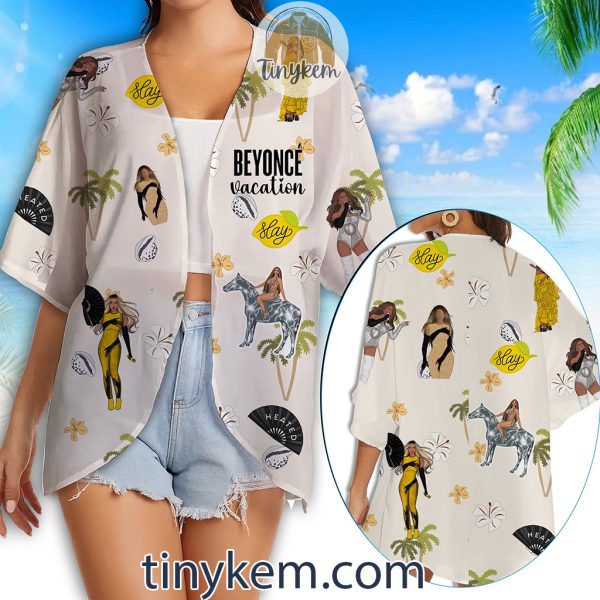 Beyonce Vacation Kimono Beach