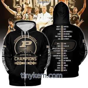 Big 10 Champions 2024 Purdue Basketball Tshirt2B4 em4Te