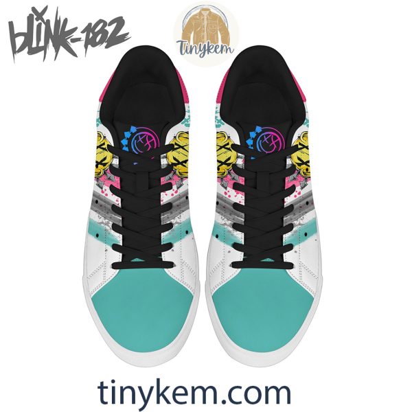 Blink-182 Leather Skate Shoes