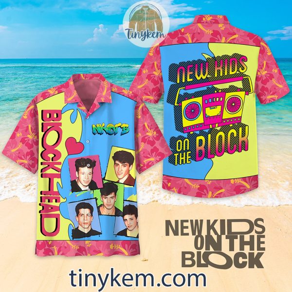 Blockhead Hawaiian Shirt: Gift For NKOTB fans